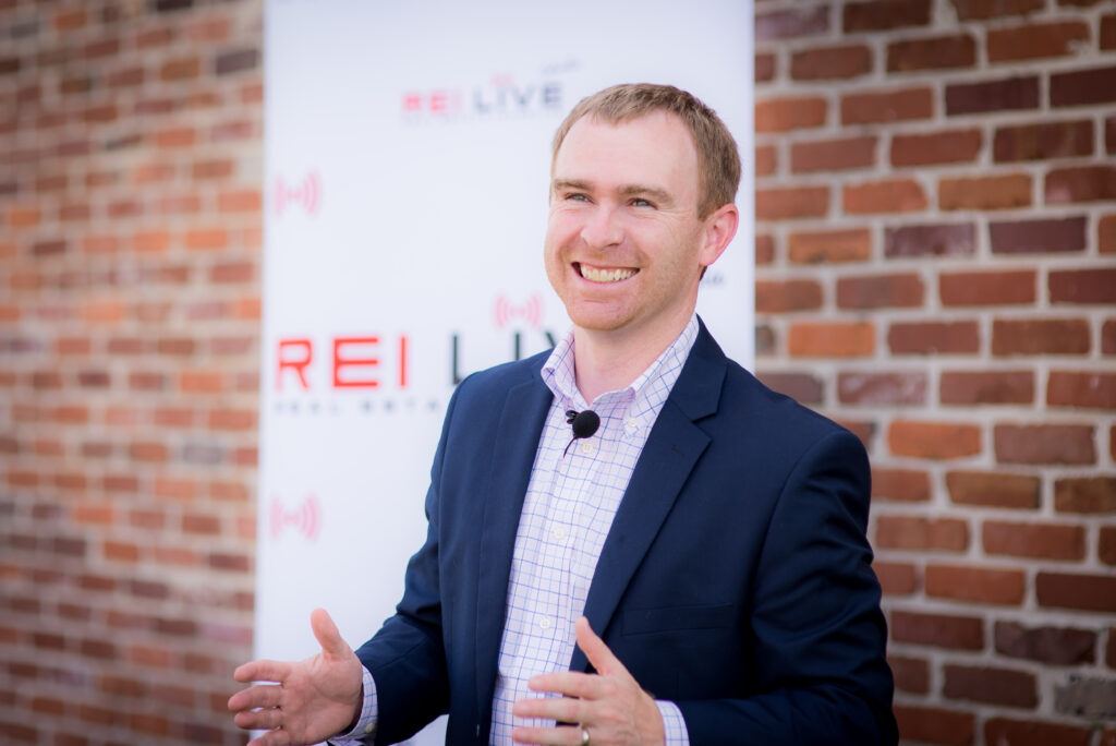 Andrew pic with REI Live